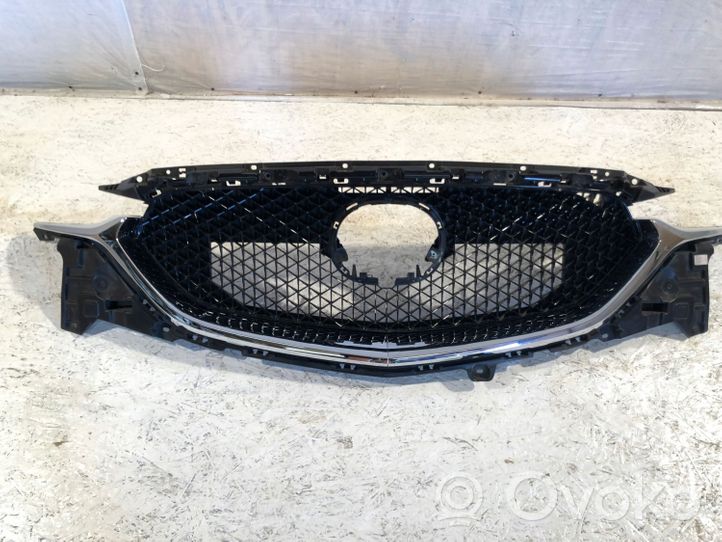 Mazda CX-5 II Grille calandre supérieure de pare-chocs avant 