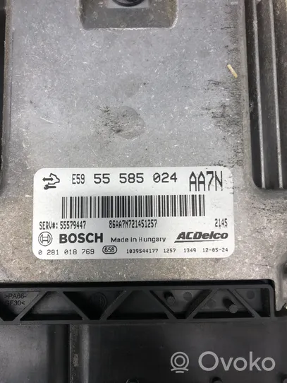 Opel Insignia A Calculateur moteur ECU 55579447