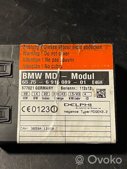 BMW 3 E46 Sterownik / Moduł centralnego zamka 6916089