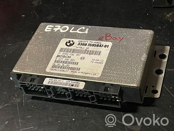 BMW X5 E70 Centralina/modulo ECU ripartitore di coppia 7595847