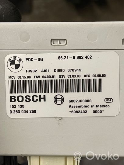 BMW 3 E92 E93 Pysäköintitutkan (PCD) ohjainlaite/moduuli 66216982402