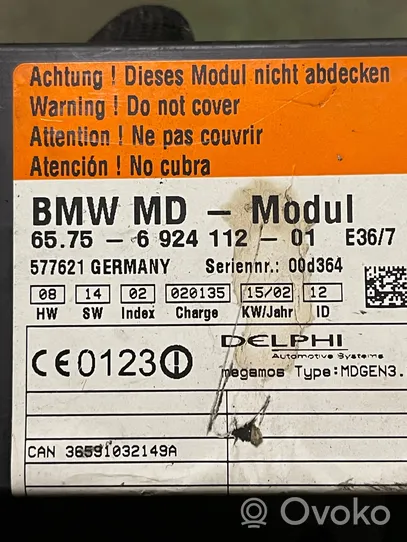 BMW Z3 E36 Inne komputery / moduły / sterowniki 6924112