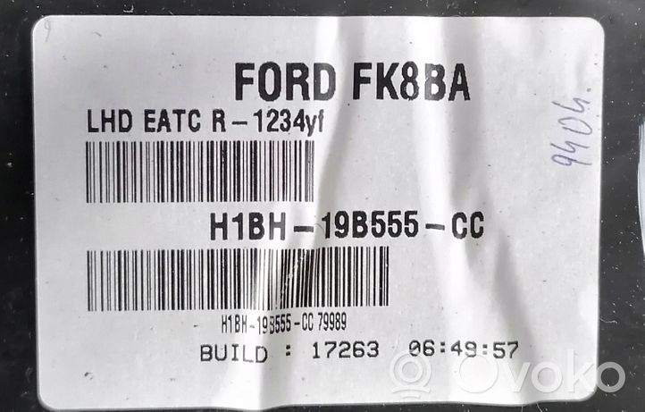 Ford Fiesta Sisälämmityksen ilmastoinnin korin kokoonpano H1BH19B555CC