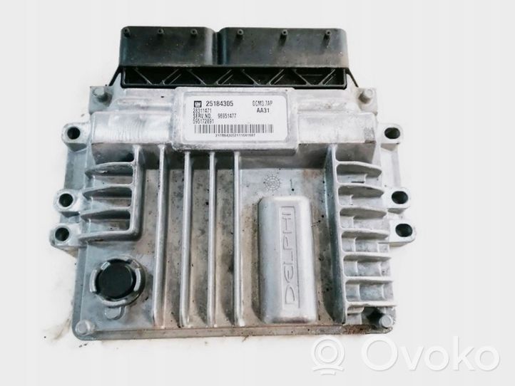 Chevrolet Orlando Sterownik / Moduł ECU 25184305