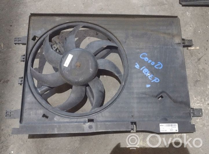 Opel Corsa D Ventilatore di raffreddamento elettrico del radiatore 55700341