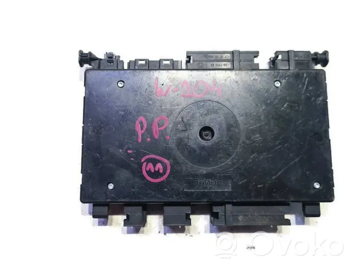 Mercedes-Benz C W204 Modulo di controllo sedile 1729007003