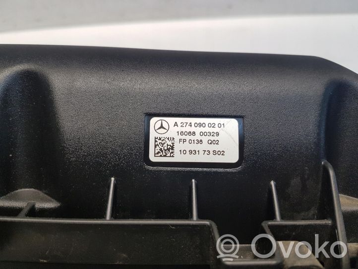 Mercedes-Benz C W205 Boîtier de filtre à air a2740900201