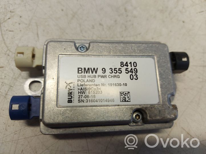 BMW 4 F36 Gran coupe USB valdymo blokas 9355549