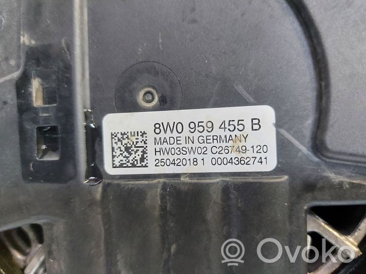 Audi A8 S8 D5 Jäähdyttimen kehyksen suojapaneeli 4M0816411B