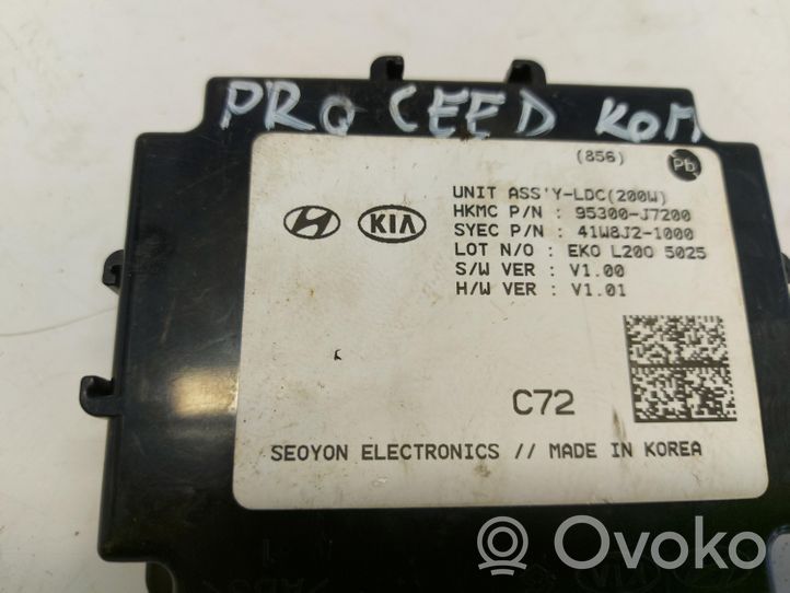 KIA Pro Cee'd III Muut ohjainlaitteet/moduulit 95300-j7200