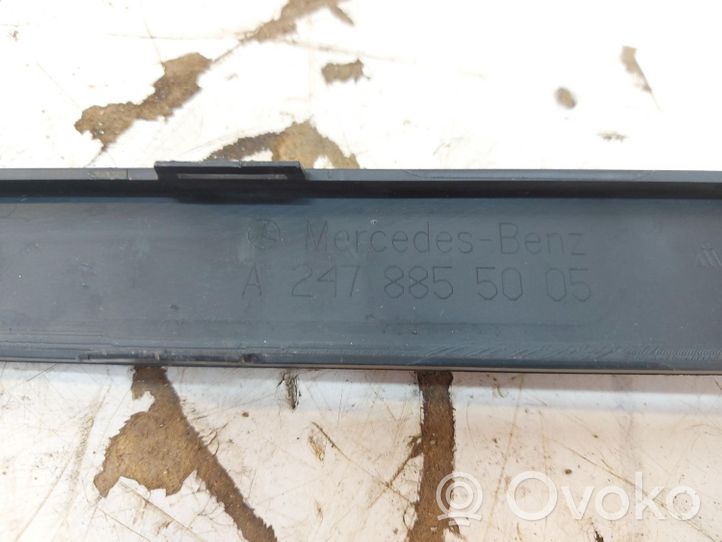 Mercedes-Benz GLA H247 Modanatura separatore del paraurti anteriore a2478855005