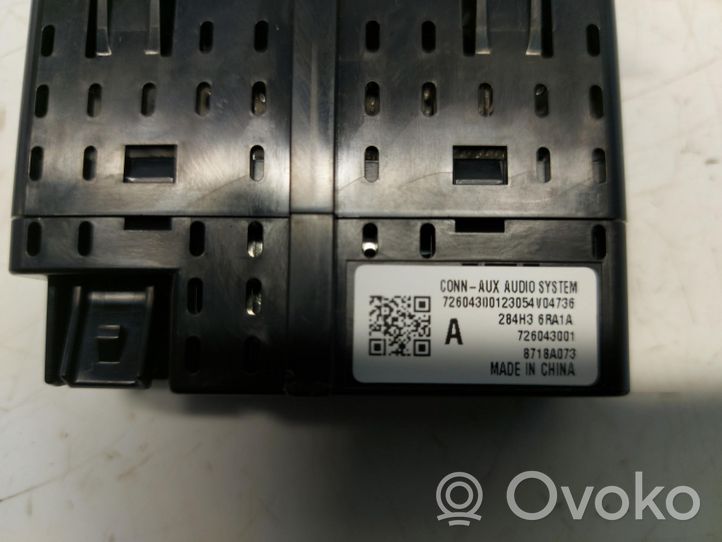 Nissan Qashqai J12 Connettore plug in USB 284h36ra1a
