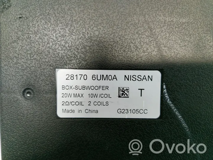 Nissan Qashqai J12 Głośnik niskotonowy 281706um0a