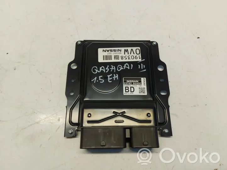 Nissan Qashqai J12 Komputer / Sterownik ECU silnika 237436ua0c