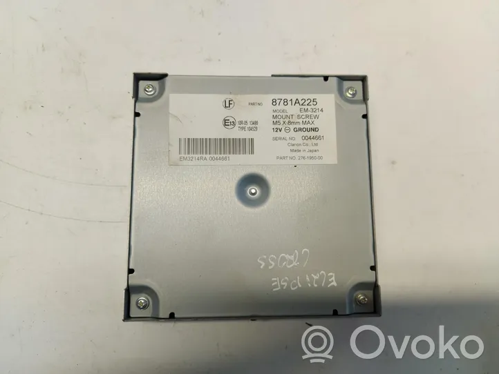 Mitsubishi Eclipse Cross Module de contrôle caméra arrière 8781A225