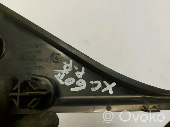 Volvo XC60 Rivestimento dell’estremità del parafango 31651430