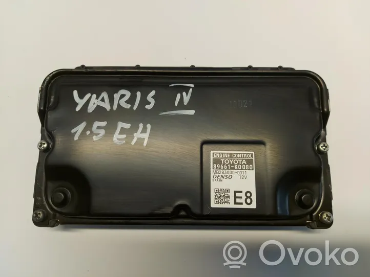 Toyota Yaris XP210 Motorsteuergerät ECU 89661-K0080