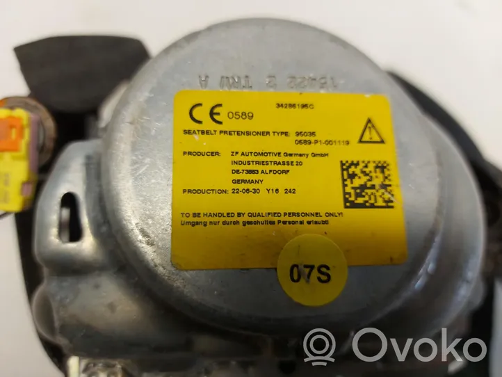 Audi A3 8Y Pas bezpieczeństwa fotela przedniego 8Y0857706