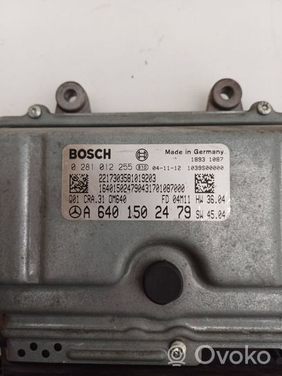 Mercedes-Benz A W169 Sterownik / Moduł ECU A6401502479