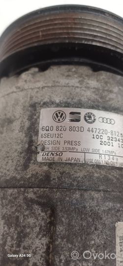 Volkswagen Polo Oro kondicionieriaus kompresorius (siurblys) 6Q0820803D
