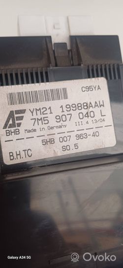 Ford Galaxy Panel klimatyzacji 7M5907040L