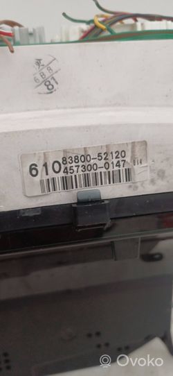 Toyota Yaris Compteur de vitesse tableau de bord 8380052120