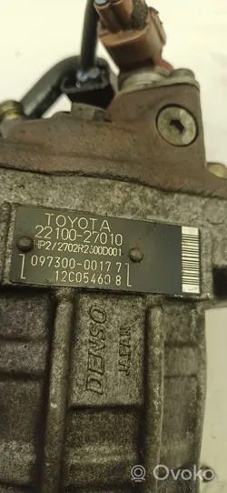 Toyota Corolla Verso E121 Pompa ad alta pressione dell’impianto di iniezione 2210027010