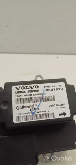 Volvo V50 Centralina/modulo airbag 8697679