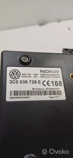 Volkswagen PASSAT B6 Tālruņa vadības bloks 3C0035729E