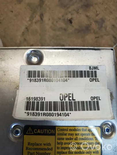 Opel Sintra ABS control unit/module 16198391