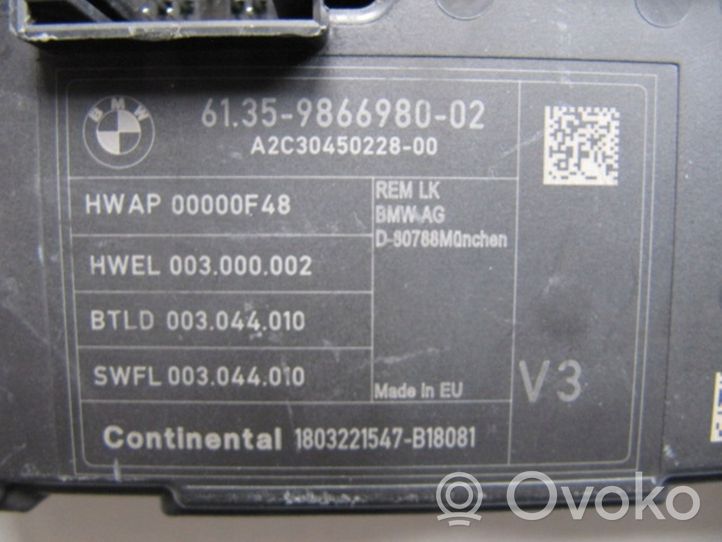 BMW 1 F20 F21 Boîtier module alarme 6135986698002