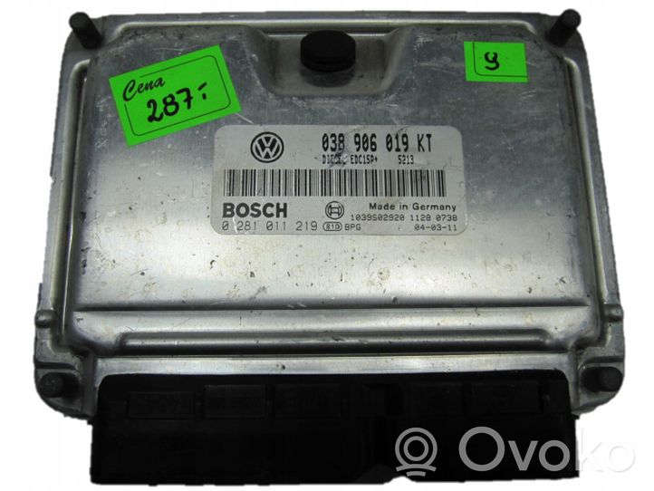 Seat Ibiza III (6L) Calculateur moteur ECU 0281011219