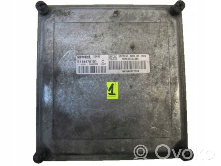 Citroen C3 Calculateur moteur ECU 9653513080