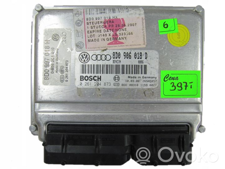 Audi A4 S4 B5 8D Sterownik / Moduł ECU 8D0906018D