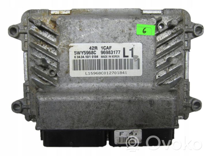 Chevrolet Aveo Sterownik / Moduł ECU 96983177