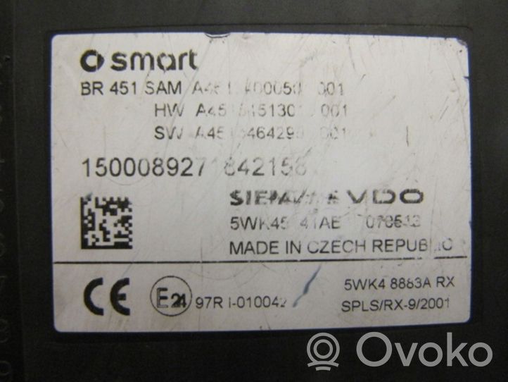 Smart ForTwo II Sulakerasiasarja A4515400050