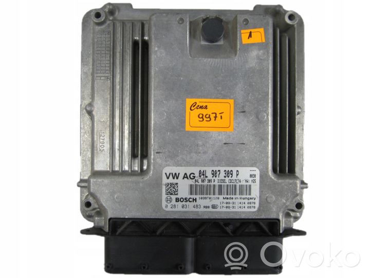 Volkswagen Touran III Calculateur moteur ECU 0281031483