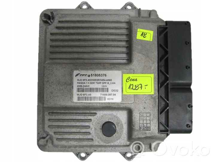 Fiat Panda II Sterownik / Moduł ECU 51805376