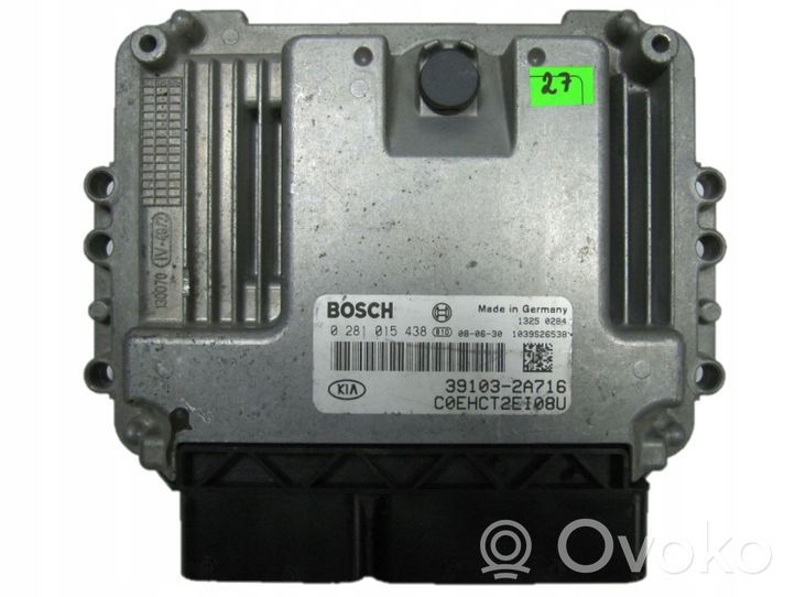 KIA Ceed Sterownik / Moduł ECU 0281015438