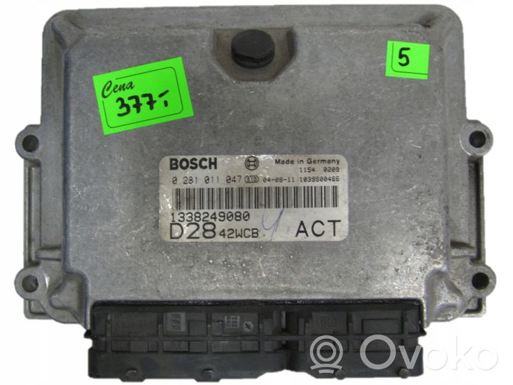 Peugeot Boxer Sterownik / Moduł ECU 0281011047