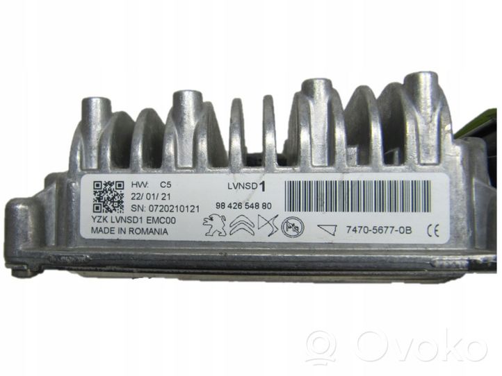 Peugeot 3008 I Sterownik / Moduł ECU 9842654880