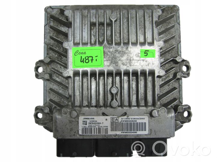 Citroen C5 Dzinēja vadības bloks 5WS40258HT