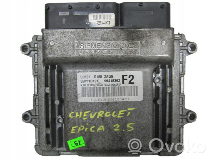 Chevrolet Epica Sterownik / Moduł ECU 96418362