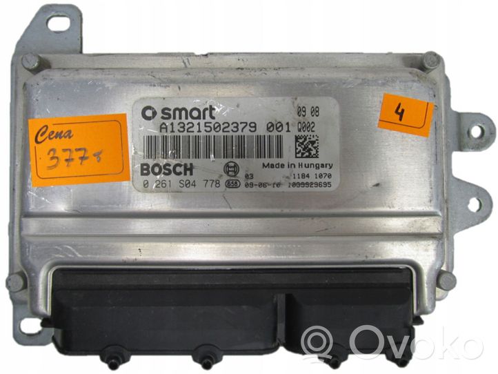 Smart ForTwo II Calculateur moteur ECU 0261S04778