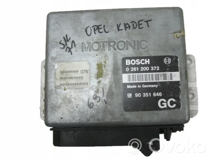 Opel Kadett E Other control units/modules 