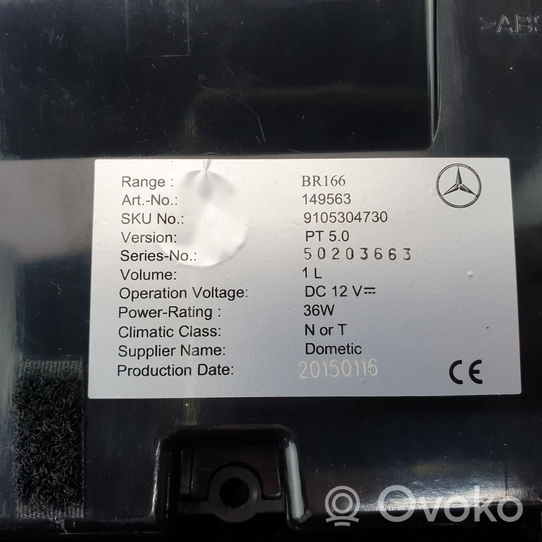 Mercedes-Benz GL X166 Portabicchiere anteriore 9105304730