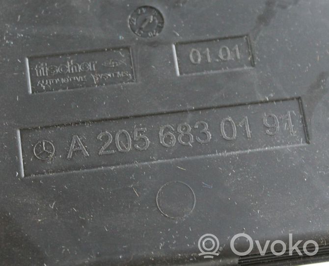 Mercedes-Benz C W205 Wkładka uchwytu na kubek tunelu środkowego A2056830191