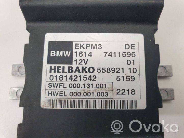 BMW 3 F30 F35 F31 Relè pompa del carburante 7411596