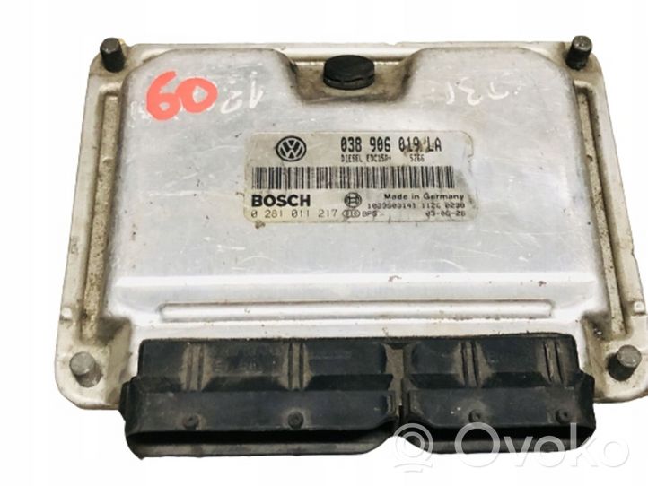 Seat Ibiza I (021A) Centralina/modulo motore ECU 0281011217