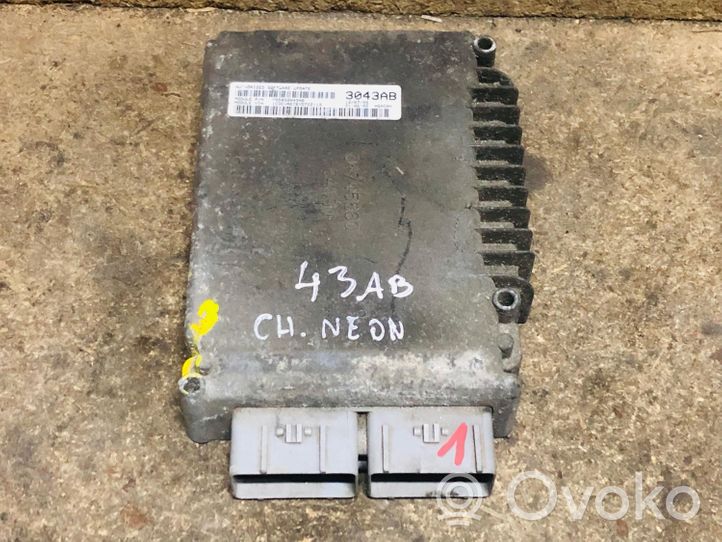 Chrysler Neon III Unité de commande, module ECU de moteur P05033043AB